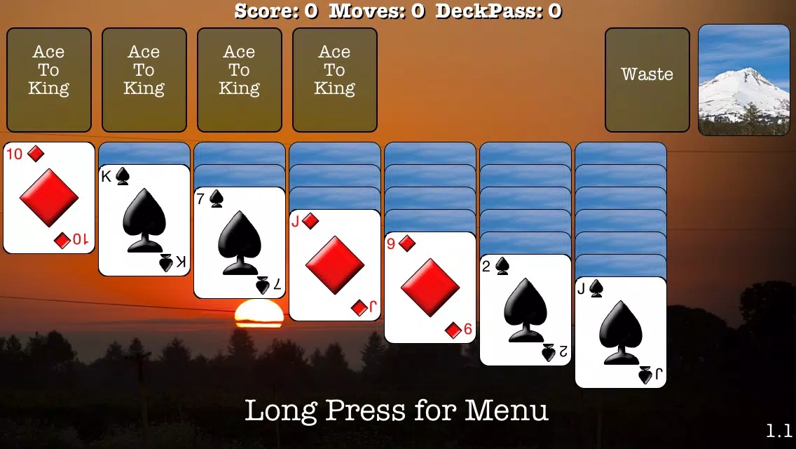 Easy Peasy Solitaire سکرین شاٹس