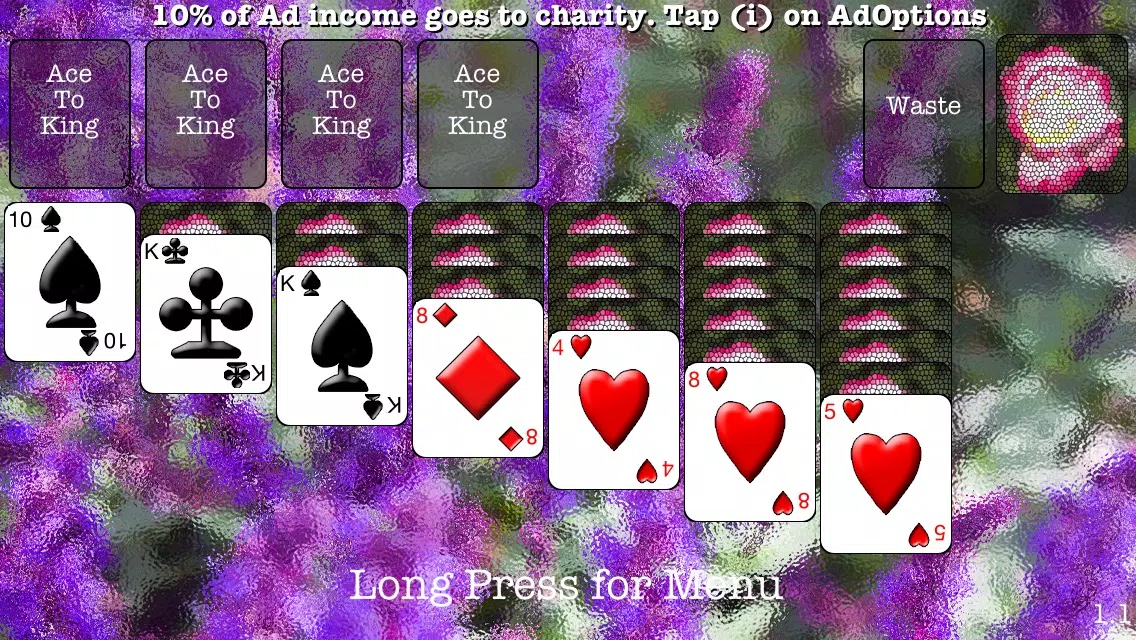 Easy Peasy Solitaire سکرین شاٹس