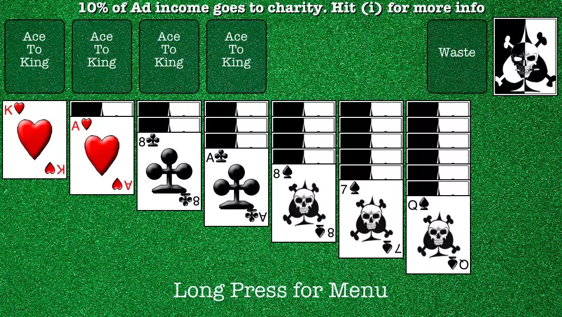 Easy Peasy Solitaire スクリーンショット