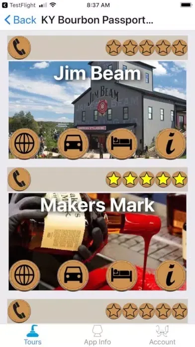 Bourbon Trail Guide v3 스크린샷