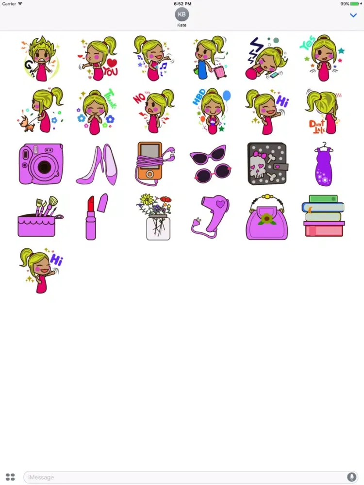 تصاویر Biggles Giggle Girls - Jessi iPad 