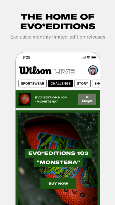 Capturas de tela do Wilson Live