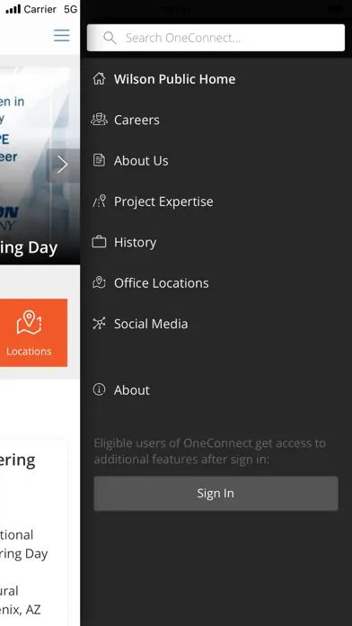 OneConnect @ Wilson & Company Screenshots