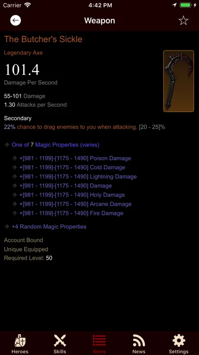 D3 Items - Diablo Game Guide应用截图