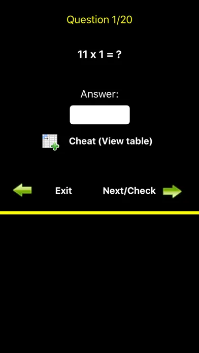 صور iTimesTables multiply tests