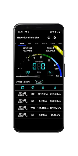 Zrzuty ekranu Network Cell Info Lite & Wifi