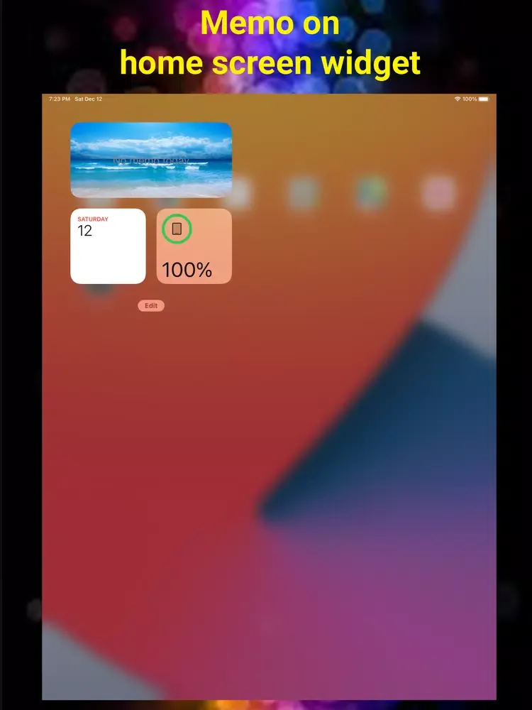 صور Blessing Widget iPad 