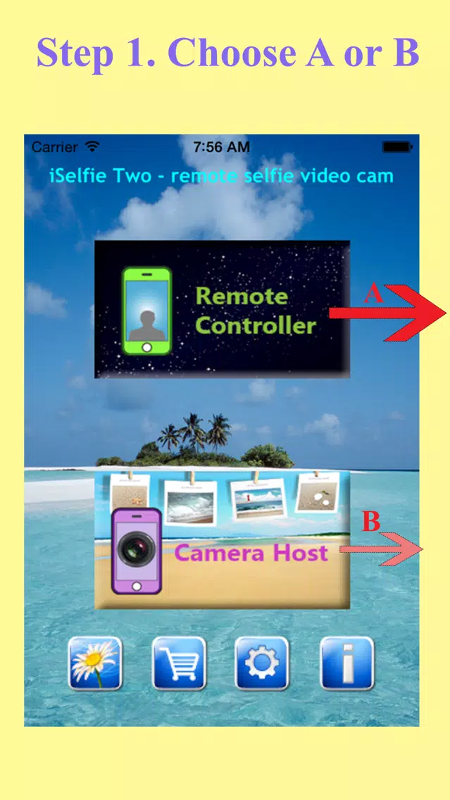 iSelfie Two - remote selfie स्क्रीनशॉट