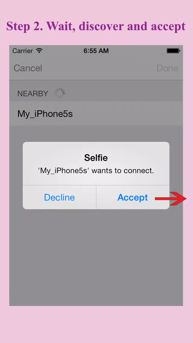 iSelfie Two - remote selfie स्क्रीनशॉट