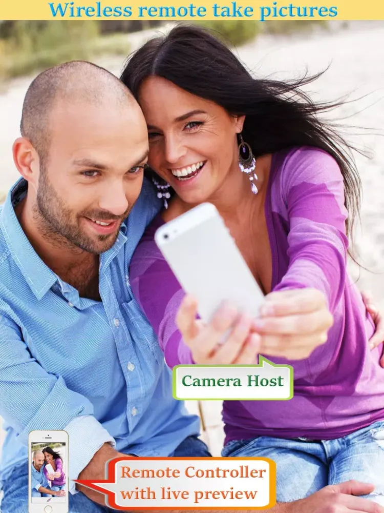 تصاویر iSelfie - wireless remote selfie camera iPad 