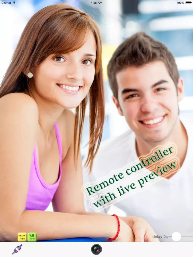 تصاویر iSelfie - wireless remote selfie camera iPad 