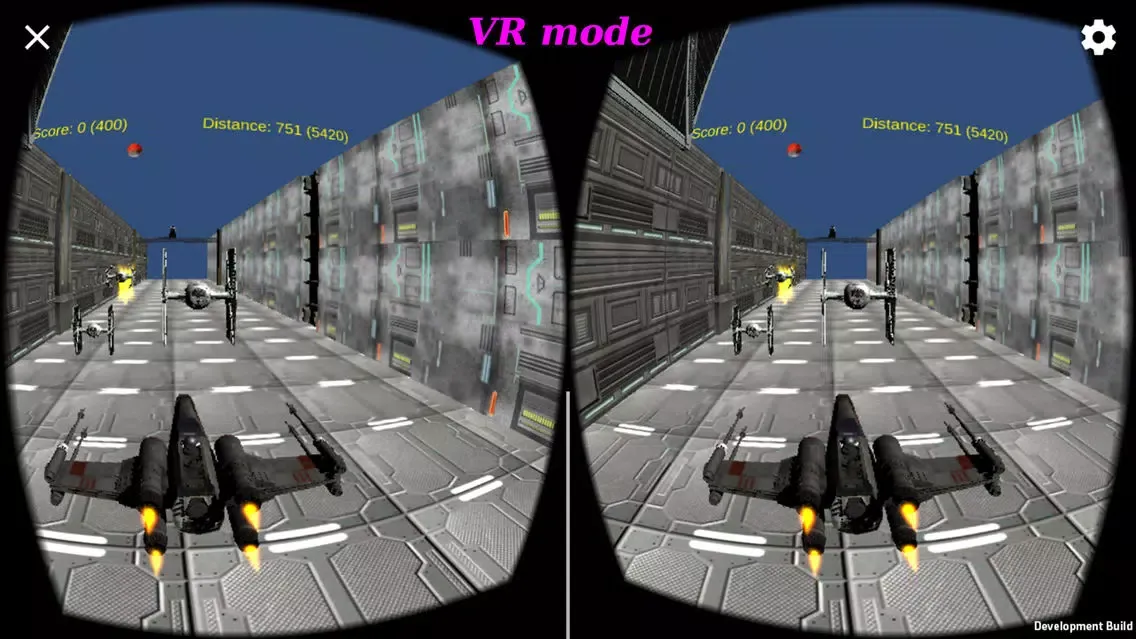 Tangkapan layar VR Fly Fast