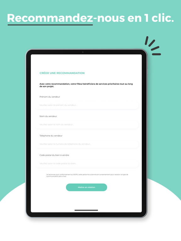 COOP par Côté Particuliers iPad 应用截图