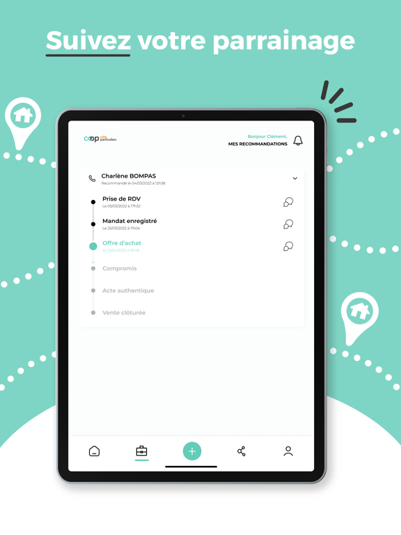 COOP par Côté Particuliers iPad 应用截图