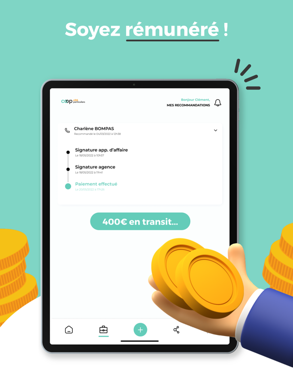 COOP par Côté Particuliers iPad 应用截图