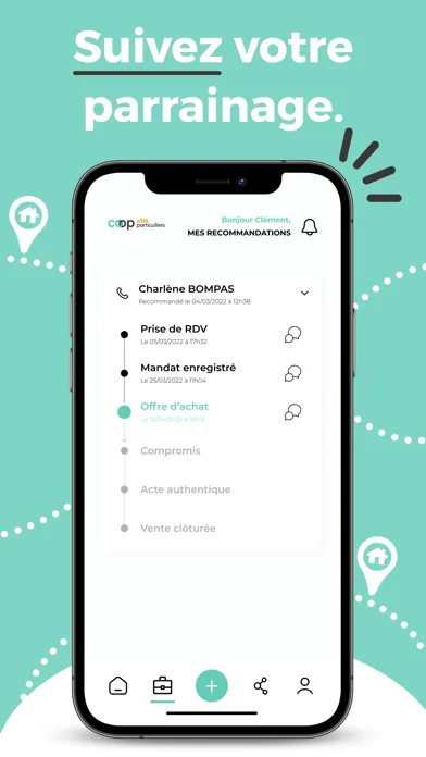 Screenshot di COOP par Côté Particuliers