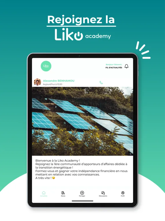 Liko Academy iPad  スクリーンショット