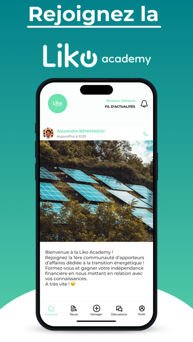 Screenshot di Liko Academy