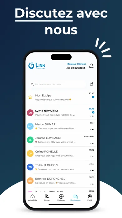 Link Consulting Screenshots
