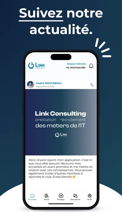 Link Consulting Screenshots