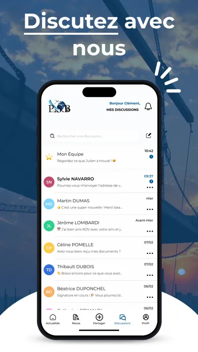 Screenshot di PSB BTP