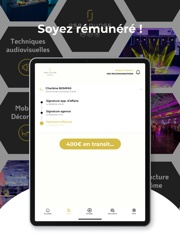 PSB Lounge iPad 應用截圖