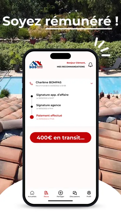 Скриншоты SOS Fuite Toiture