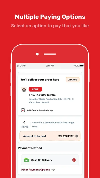 ภาพหน้าจอของ Wimpy Kuwait - Order Burgers