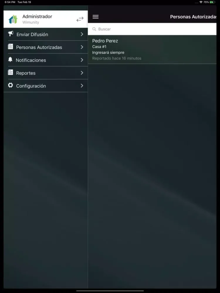 Wimunity iPad 應用截圖