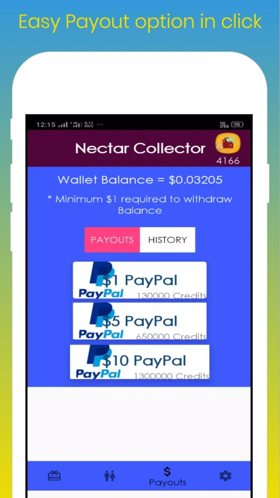Captures d'écran de Nectar Collector