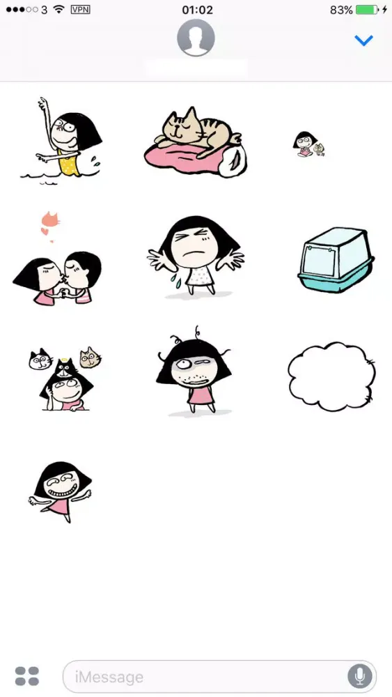 Mandy & Cats Stickers Ekran Görüntüleri