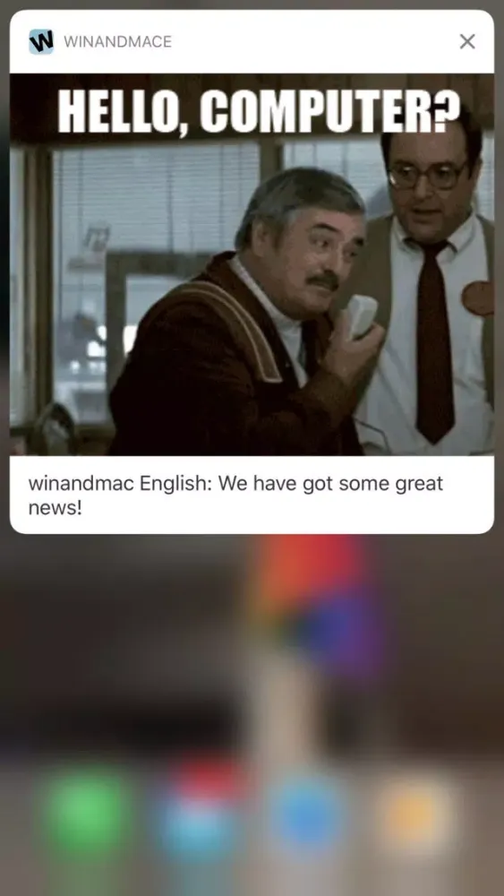 Capturas de pantalla de winandmac News - tech and fun news with Emoji!