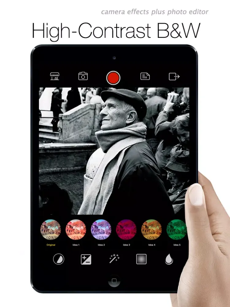 360 Camera Plus Pro - camera effects & filters plus photo editor iPad  Screenshots