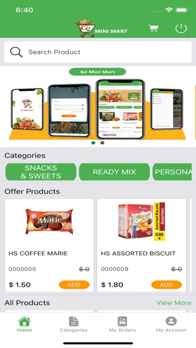 G2 Mini Mart سکرین شاٹس