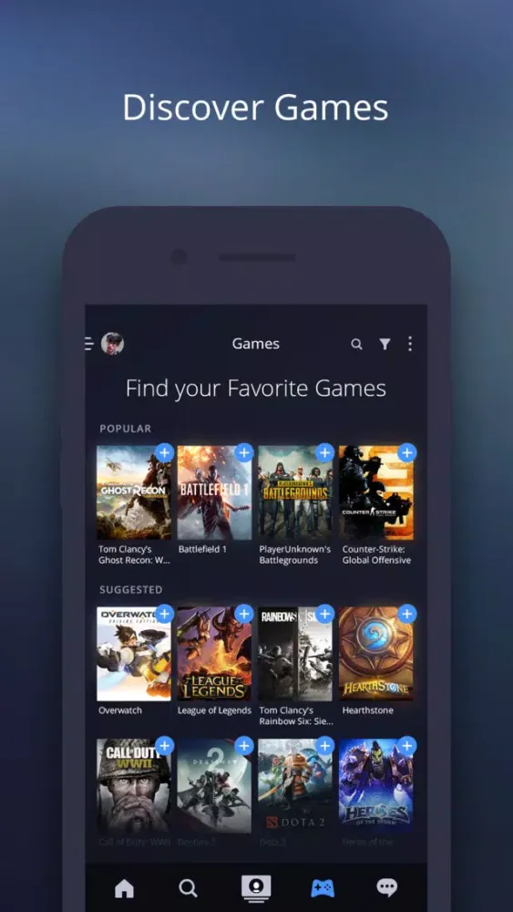 Capturas de tela do Wind: Find gamers to play with