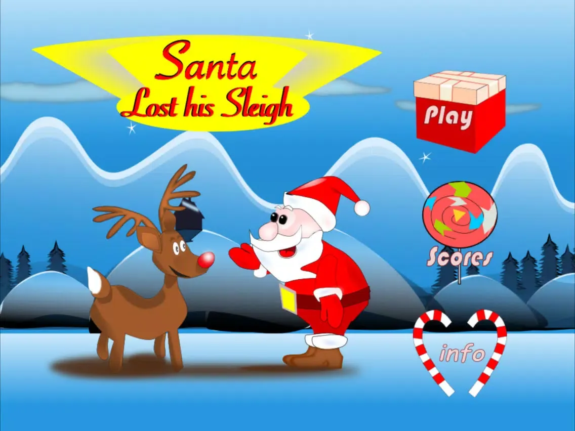 Santa Lost his Sleigh iPad  سکرین شاٹس