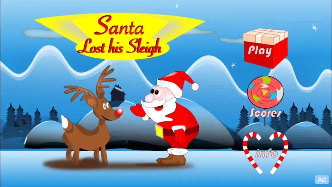 Santa Lost his Sleigh سکرین شاٹس
