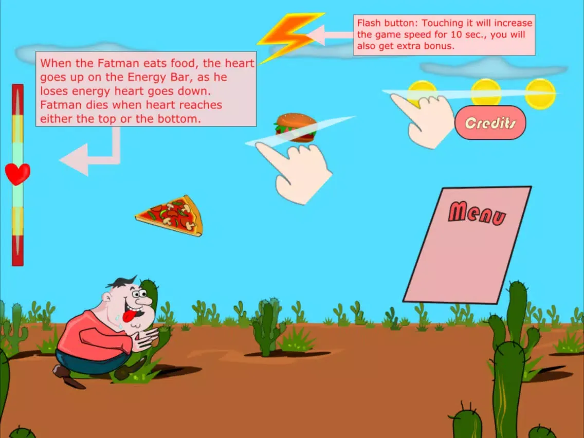 SaveTheFatman iPad  スクリーンショット