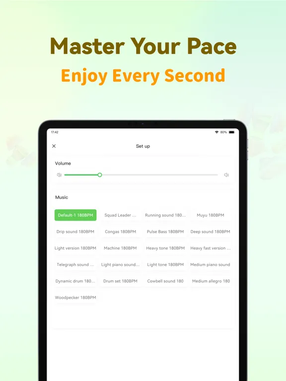Slow Jogging Tracker &Timer iPad  স্ক্রিনশট