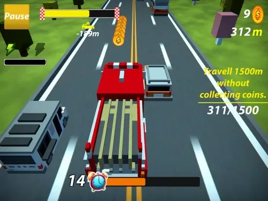 Captures d'écran de Traffic Highway - Blocky Mods iPad 