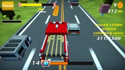 Captures d'écran de Traffic Highway - Blocky Mods