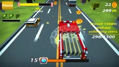 Captures d'écran de Traffic Highway - Blocky Mods