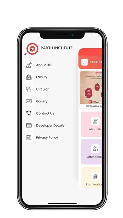 PARTH INSTITUTE Screenshots