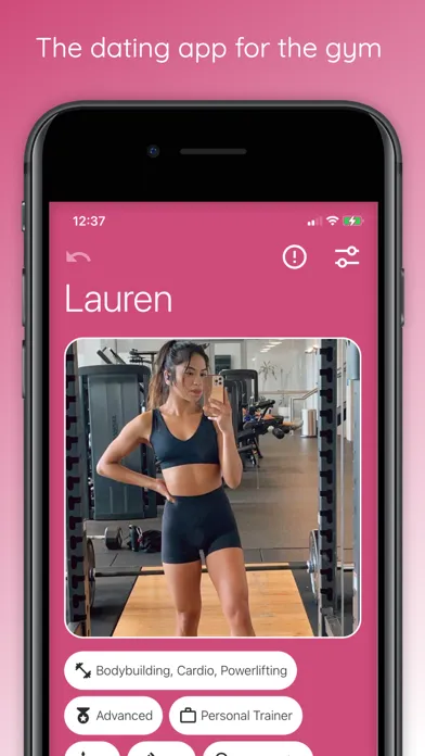 Tangkapan layar Spotter: Find Your Swolemate
