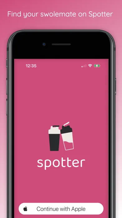 Tangkapan layar Spotter: Find Your Swolemate