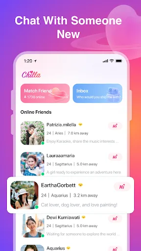 Chilla - Chill Chat & Meet Fun Screenshots