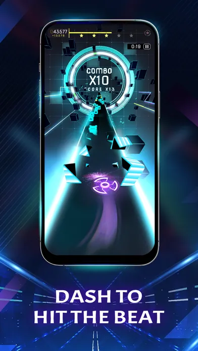 Capturas de pantalla de Beat Galaxy: Dash Music Game