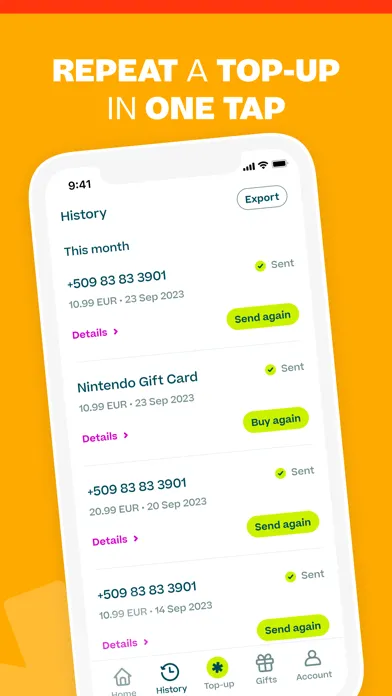صور Ding Top-up: Mobile Recharge