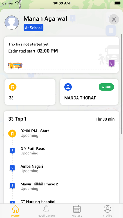 ภาพหน้าจอของ Mobitrack Parent