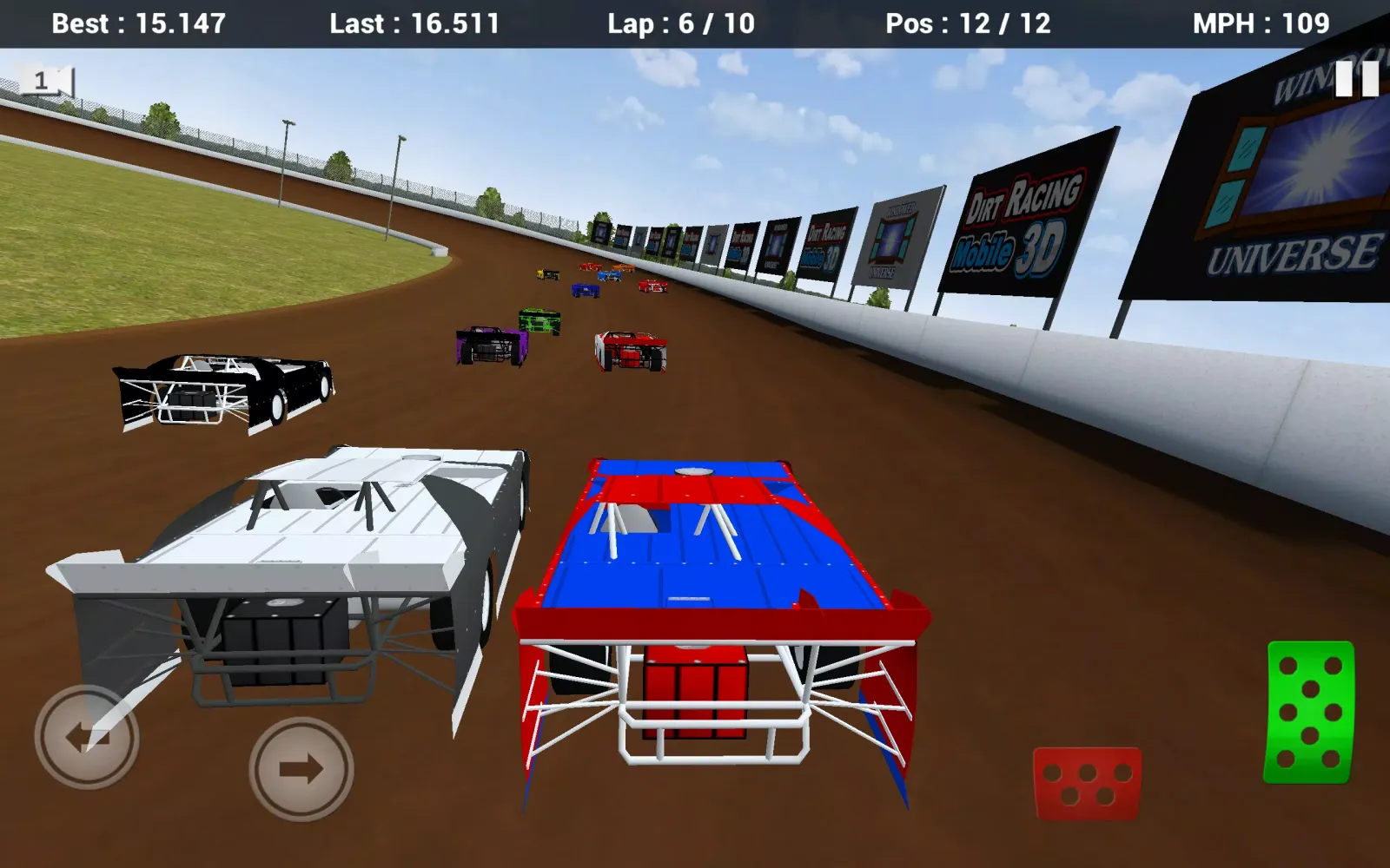 Zrzuty ekranu Dirt Racing Mobile 3D